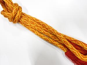 正絹　撚り房　手組帯締め